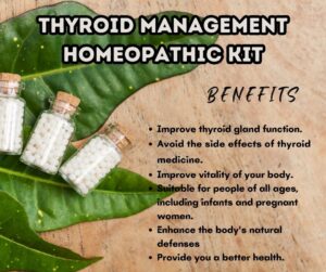 Thyroid management Homeopathic kit